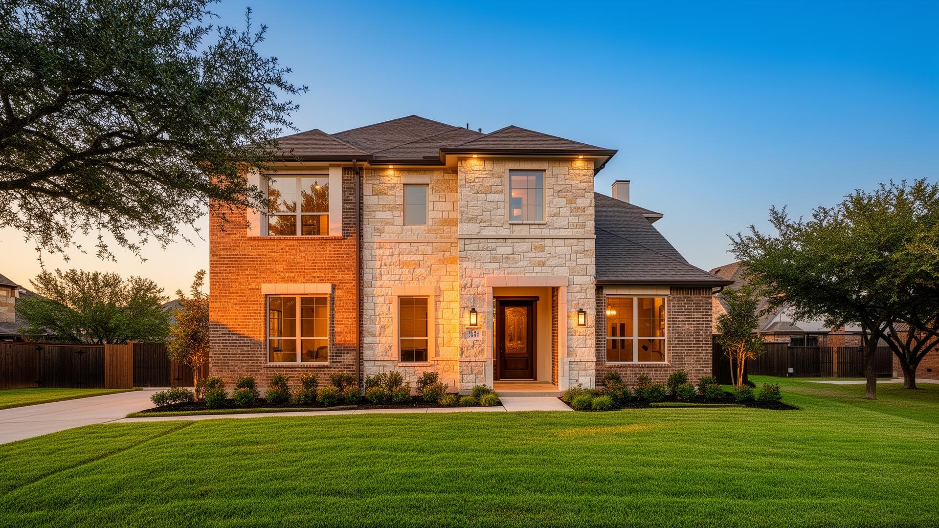 Professionally photographed North Dallas listing exterior